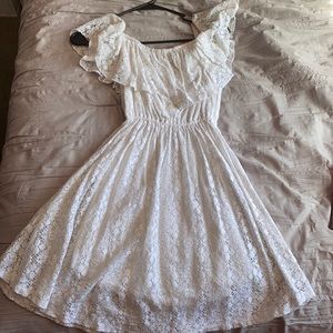 Beautiful white dress